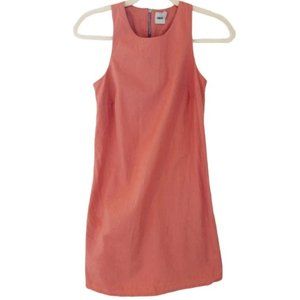 ASOS Tank Racer back Dress in Coral Size 4